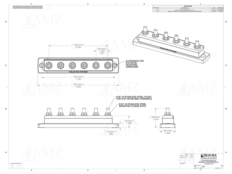 BusBar MaxiBus 250A