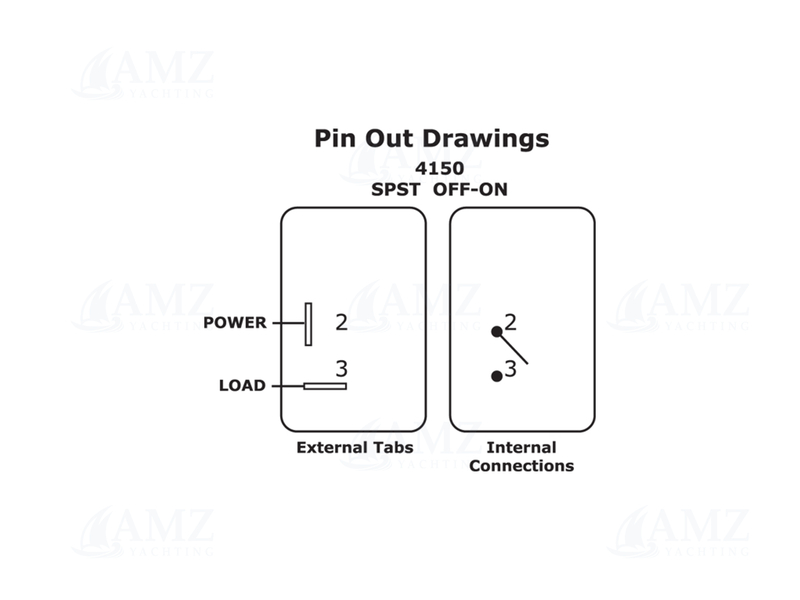 WeatherDeck Toggle Switch SPST