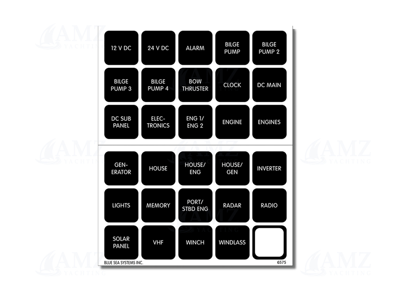 Label DC Set 30 Black Square V2