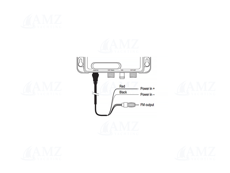 Power & FM Cable for AIS100 Splitter