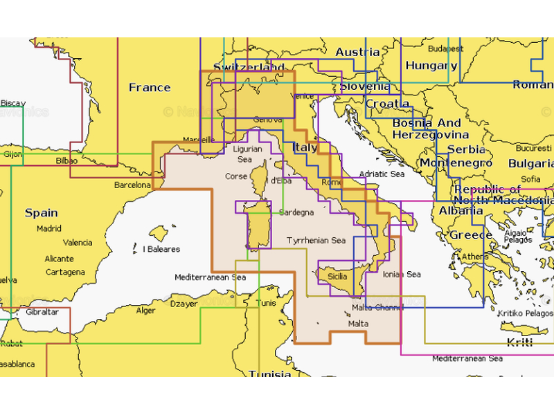 Navionics+ Regular Marine Chart Module