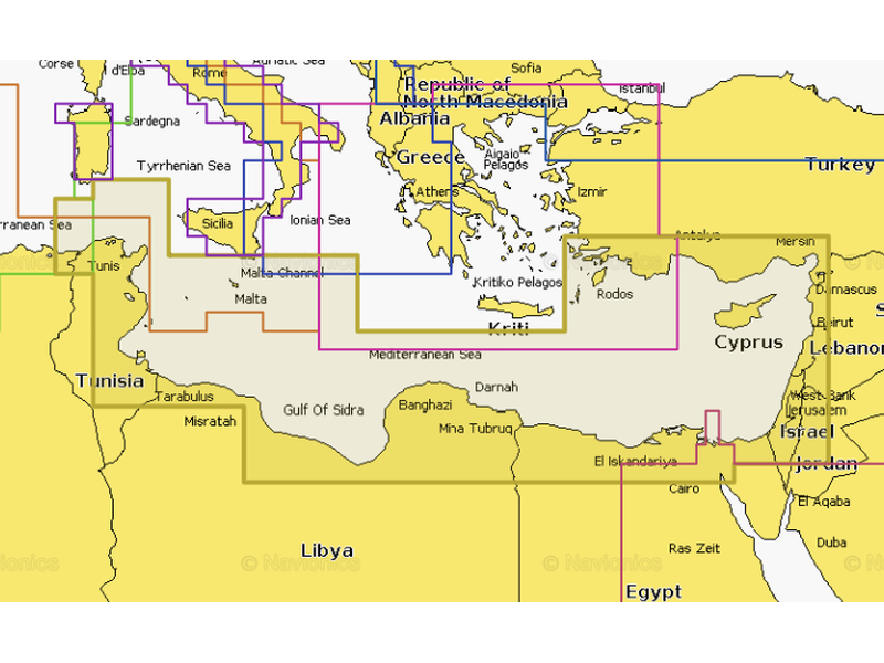 Navionics+ Regular Marine Chart Module