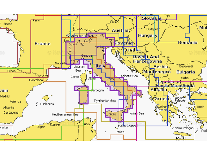 Navionics+ Regular Marine Chart Module