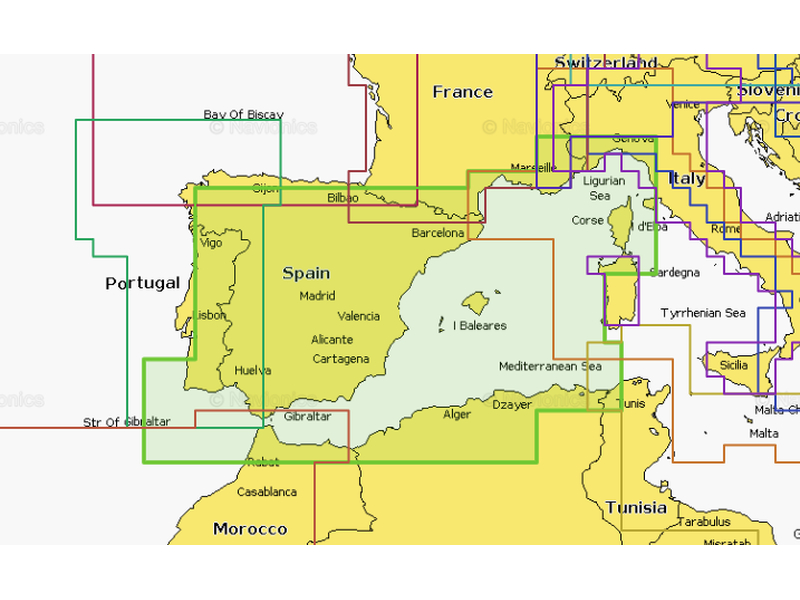 Navionics+ Regular Marine Chart Module