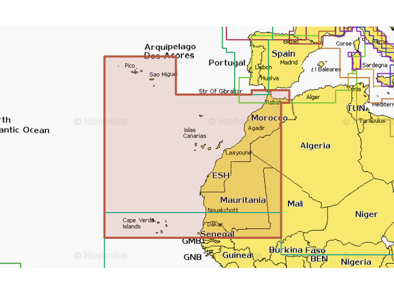 Navionics+ Regular Marine Chart Module