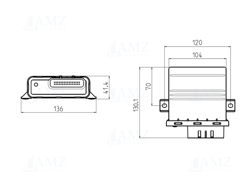 Engine Box single - NMEA 2000