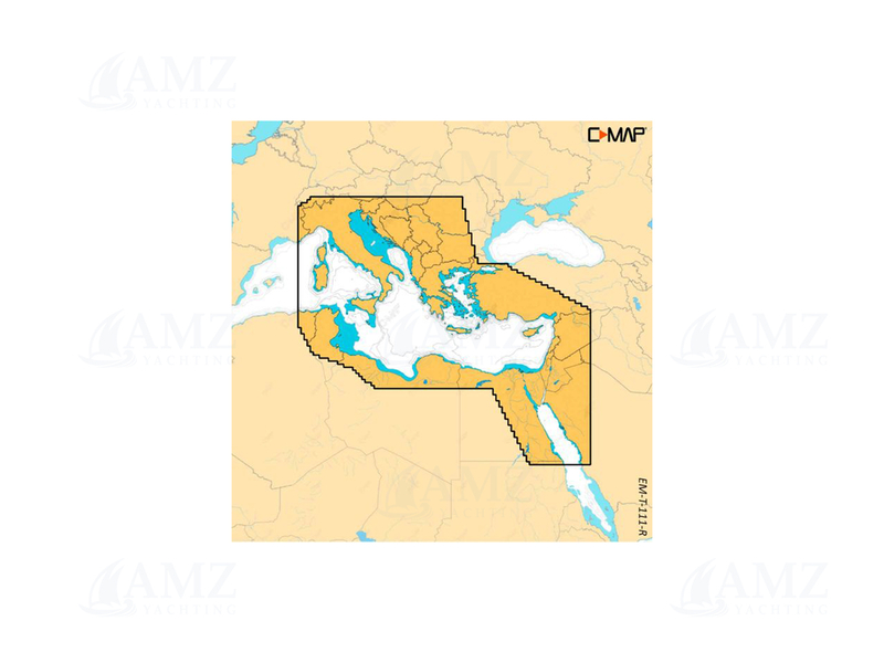 Reveal X East Mediterranean Chart