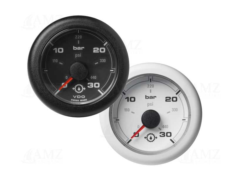 OceanLink Transmission Oil Pressure Gauge 52mm